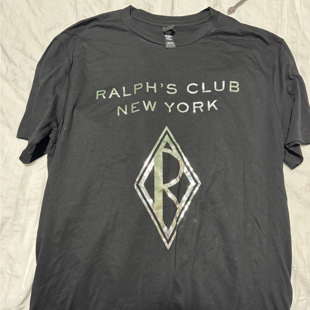 Ralph Lauren Black 'Ralph's Club New York' Short Sleeve Tee
